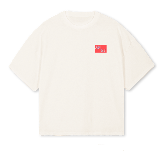OLDMEDFASH Vintage White Oversized Boxy Tee.