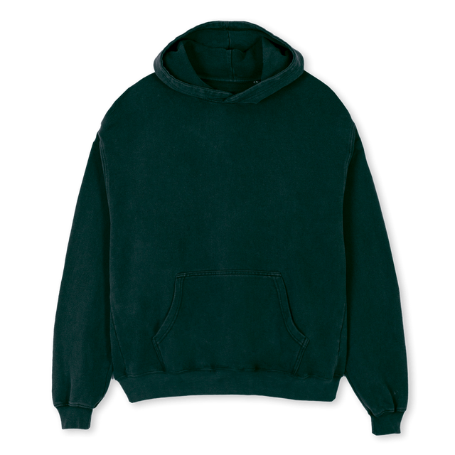 CULTVRE GREEN Wild Green Oversized Hoodie.
