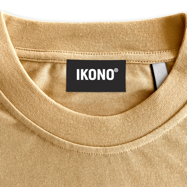 IKONO Custom Neck Label.