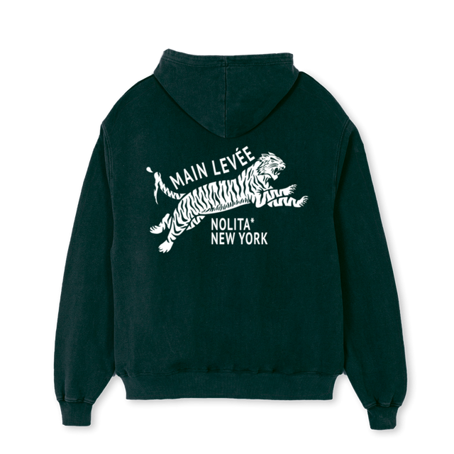 AMLCHINATOWNTIGER_WG Wild Green Oversized Hoodie.
