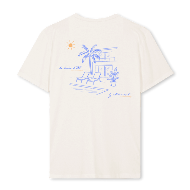LABRISEDETE Vintage White Regular Tee.