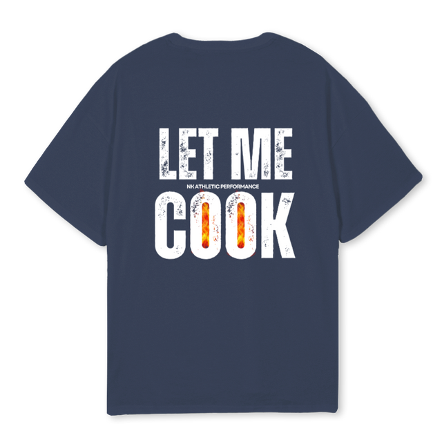 NKTEESLMCBLACK Navy Blue Oversized Tee