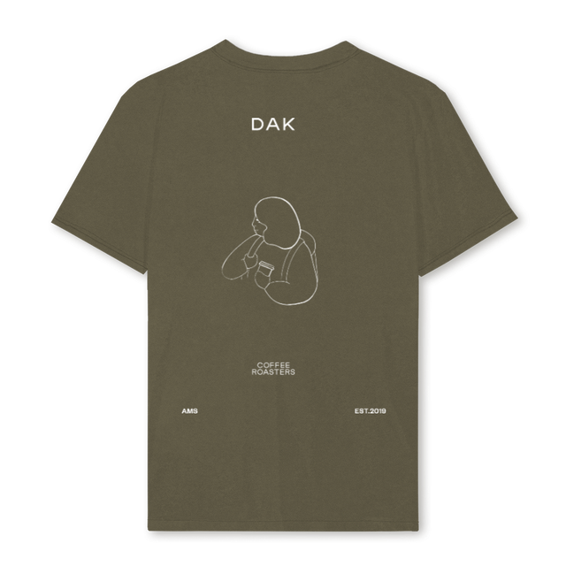 DAKTRAVEL_R Vintage Olive Regular Tee