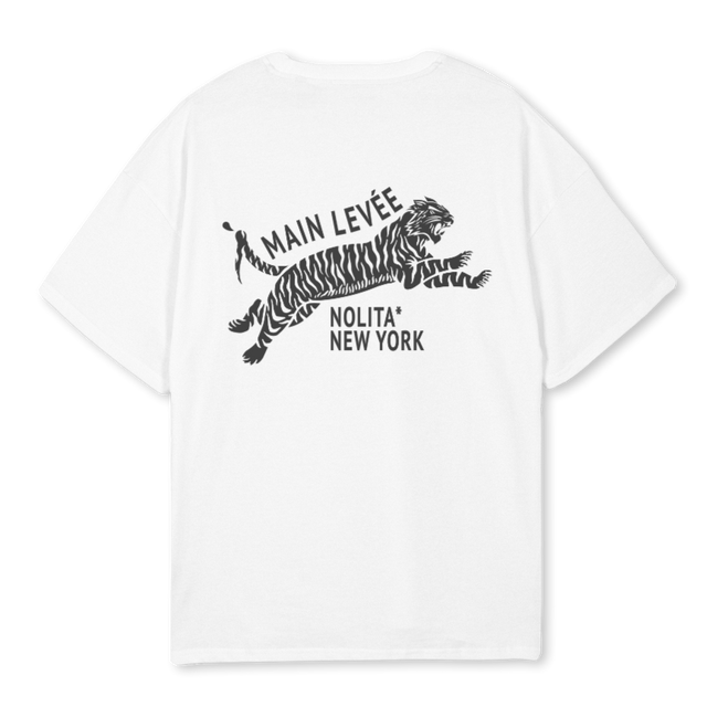 AMLCHINATOWNTIGER_W White Oversized Tee
