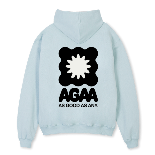 AGAABWBUBBLE_CB Cold Blue Oversized Hoodie