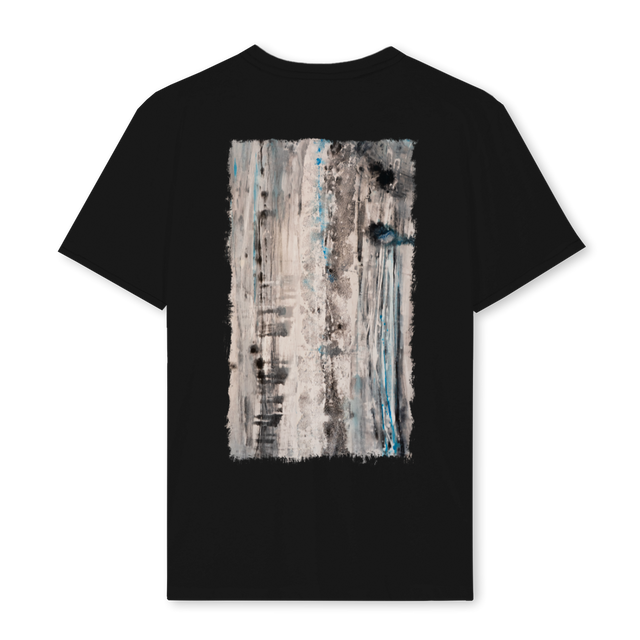 JEAN COLLAB Black Regular Tee.