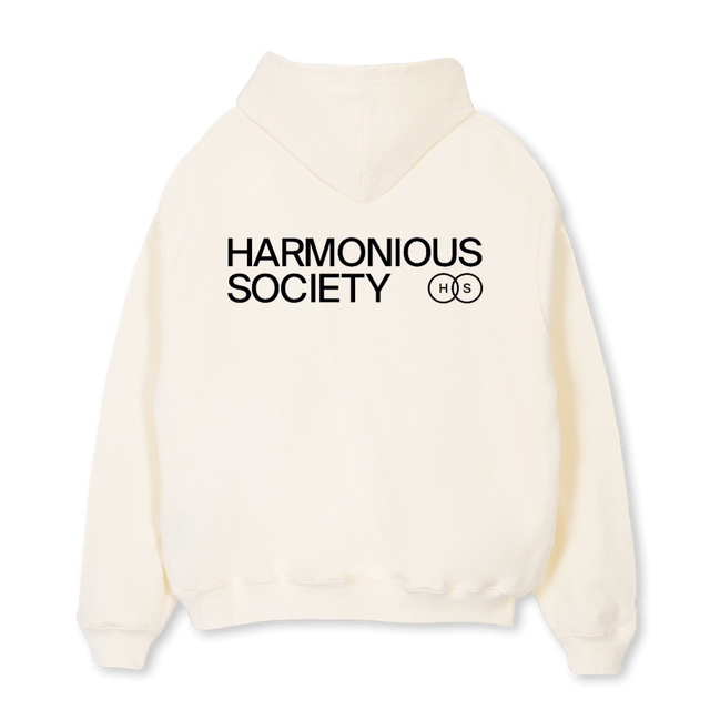 GREYCOREHSHOODIE Cream Oversized Hoodie.