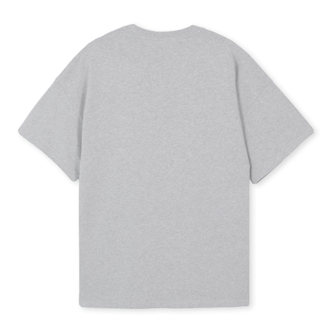 MARANEWLOGO_2 Light Grey Marl Oversized Tee.