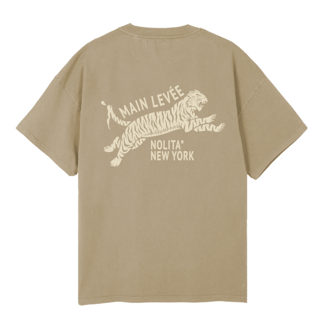 AMLCHINATOWNTIGER_VD2 Vintage Dune Oversized Tee
