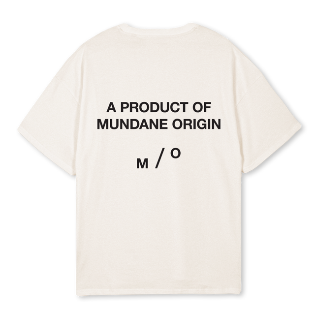 ENVIRONMENTBLACK Vintage White Oversized Tee.