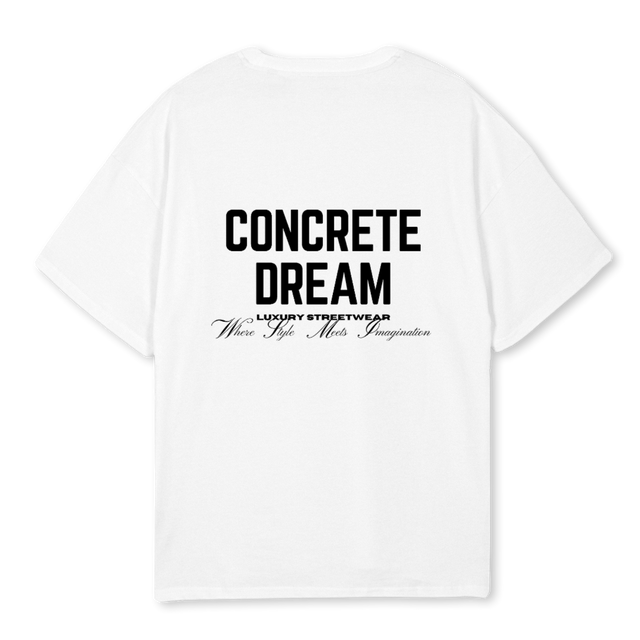 WSMI White Oversized Tee.