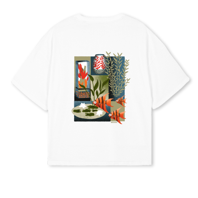MIZUKE STORE_W White Oversized Boxy Tee