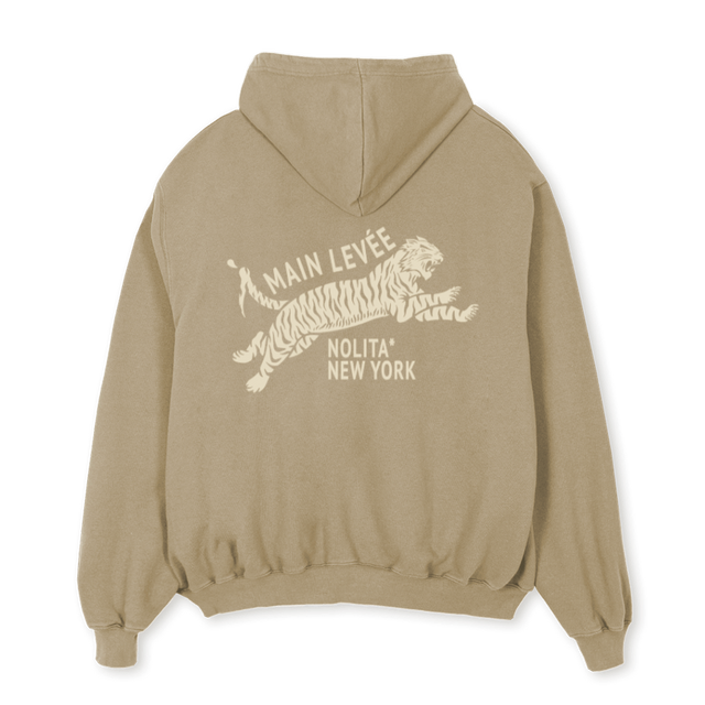 AMLCHINATOWNTIGER_VD2 Vintage Dune Oversized Hoodie