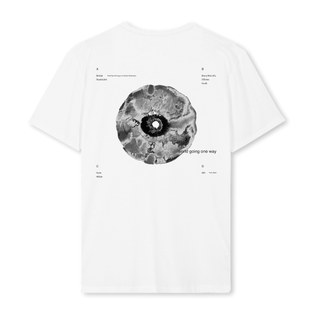 SLOWSHIFTWHITETEE White Regular Tee.