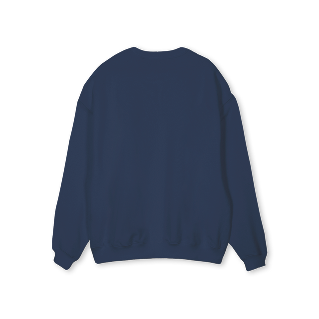 GADACREW Navy Blue Regular Crewneck Sweater.