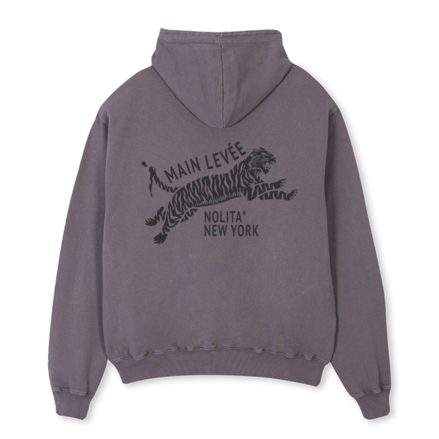 AMLCHINATOWNTIGER_PG Pigment Grey Oversized Hoodie.