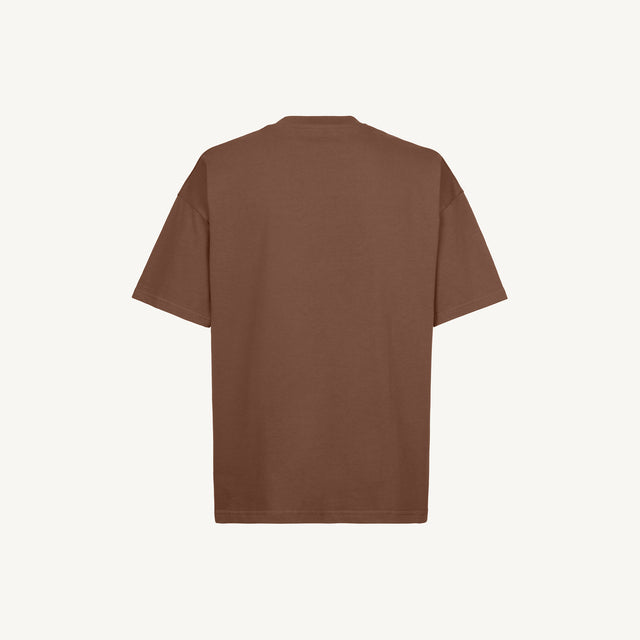 Vintage Brown Oversized Tee.