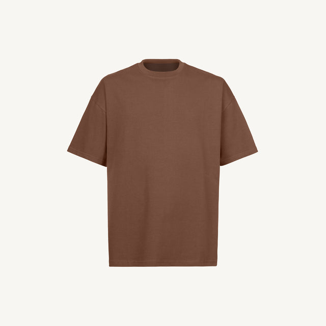 Vintage Brown Oversized Tee.