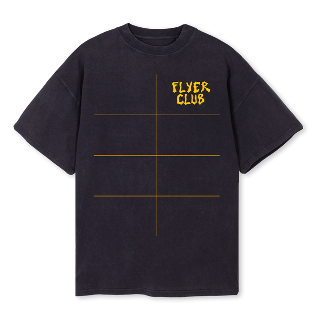 HFC T 3 Vintage Black Oversized Tee.