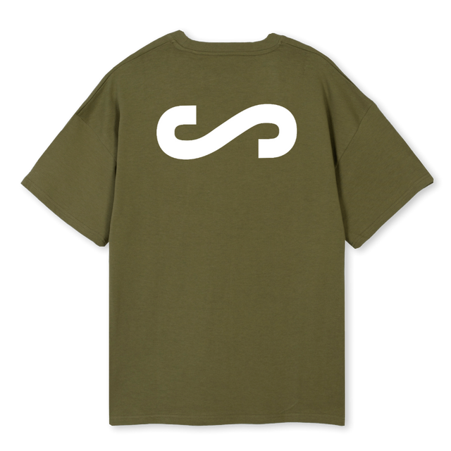 SSLSS Kaki Oversized Tee.