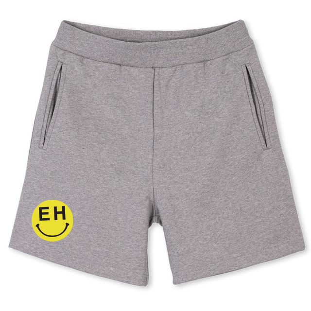 X Grey Marl Sweatshorts.