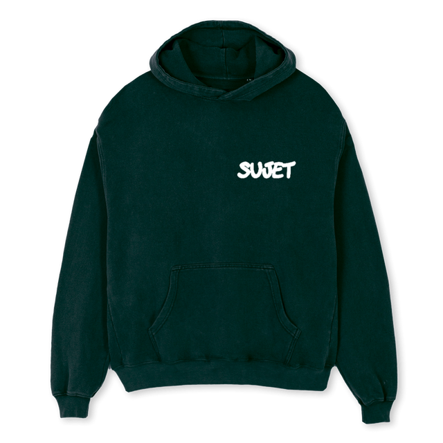 FRIENDSHOODIE Wild Green Oversized Hoodie.