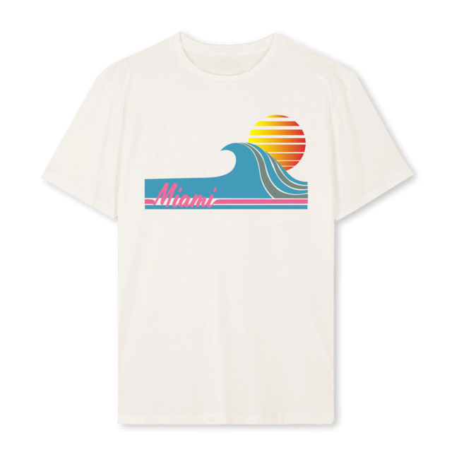 XSWAVEVINTAGEWHITE Vintage White Regular Tee.