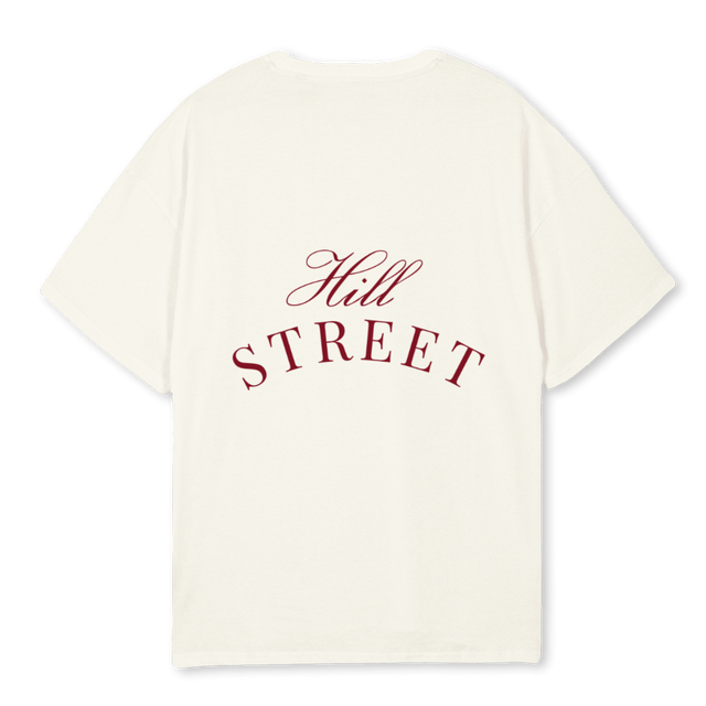 HS SIG Cream Oversized Tee.