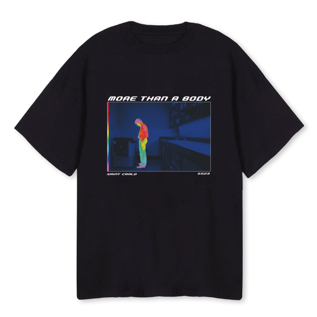 SC MTAB Black Oversized Tee.