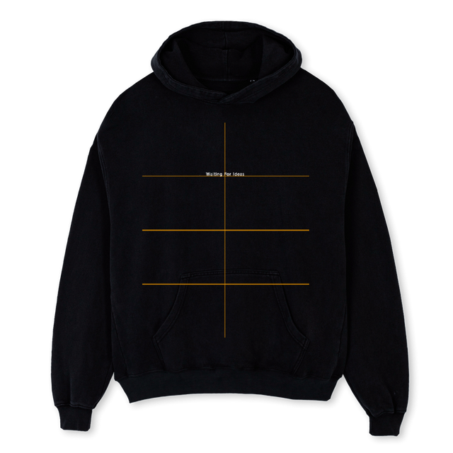 WFI Black Oversized Hoodie.