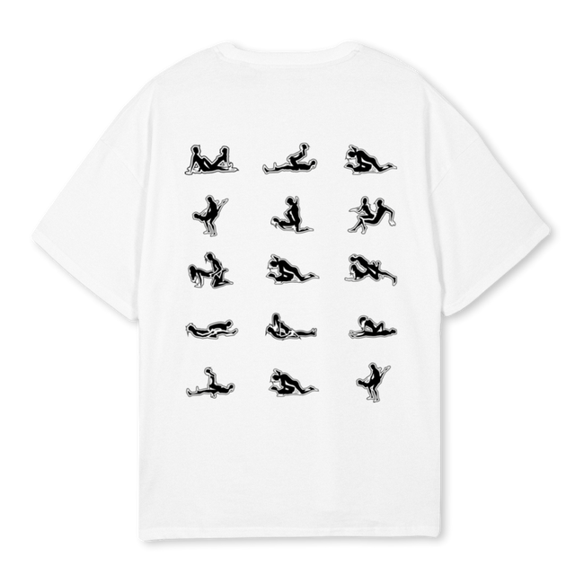 CARPE DIEM TD White Oversized Tee.