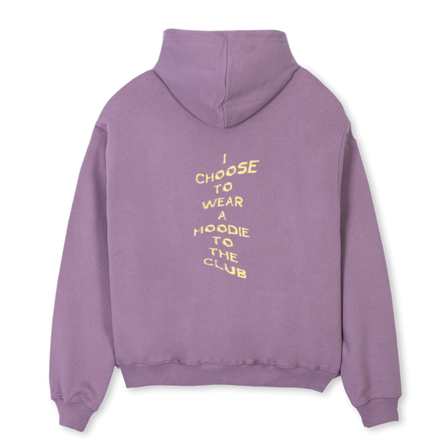 ANGST SORTHOODIETEST Purple Oversized Hoodie.