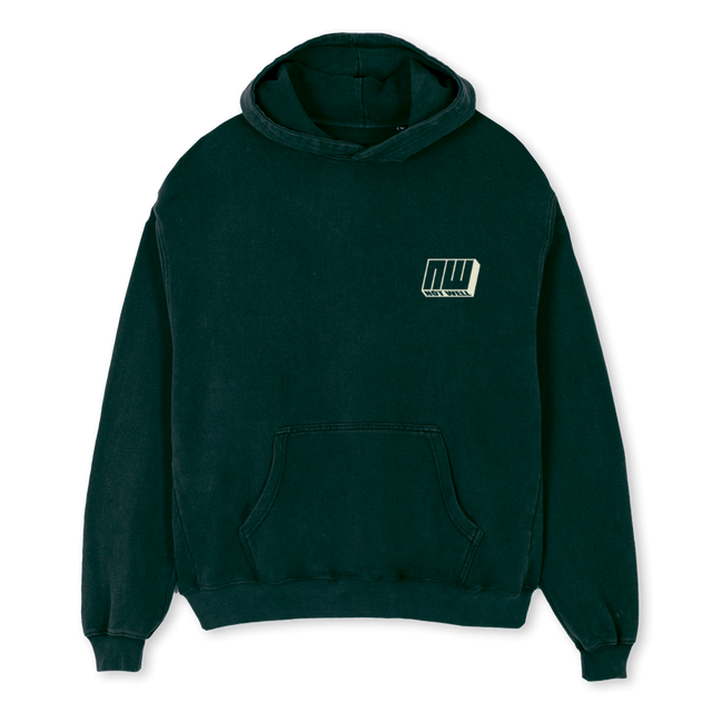 GREENHOOD Wild Green Oversized Hoodie.