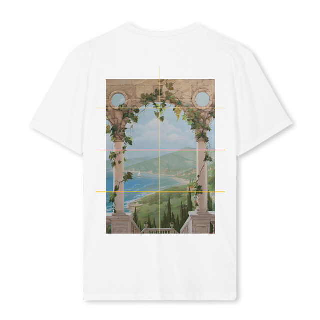 NCGARDEN White Regular Tee.