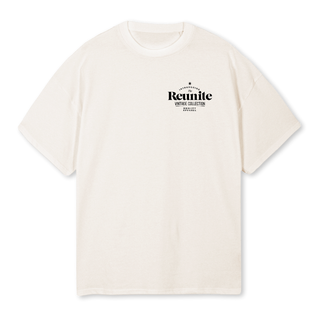 VINTAGE COLLECTION Vintage White Oversized Tee.