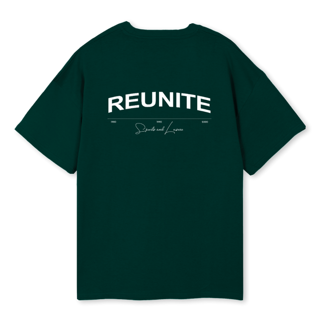 SPORTS AND LEISURE Wild Green Oversized Tee.