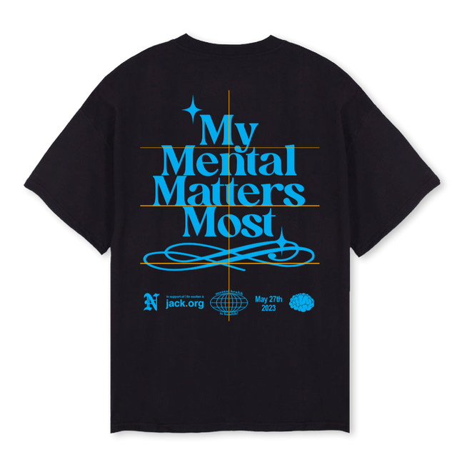 JACKBLACK Black Oversized Tee.