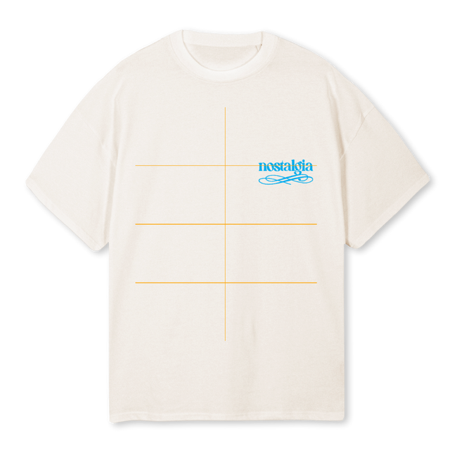 JACKWHITE Vintage White Oversized Tee.