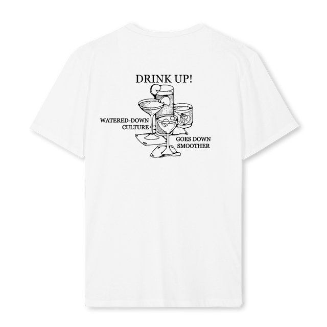 CULTURENEW White Regular Tee.