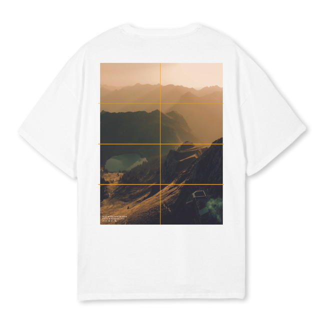 WHITESTOCK White Oversized Tee.