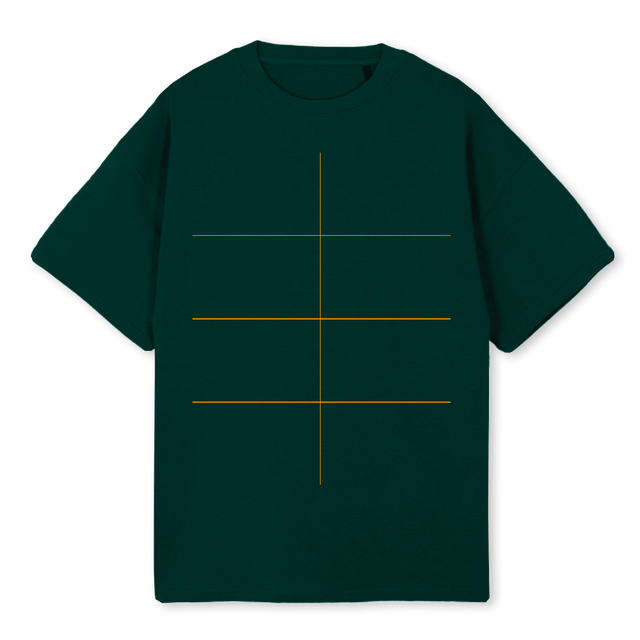 HMSCK WAKEBAKE GRN Wild Green Oversized Tee.