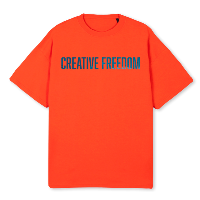 FREE Hot Orange Oversized Tee.