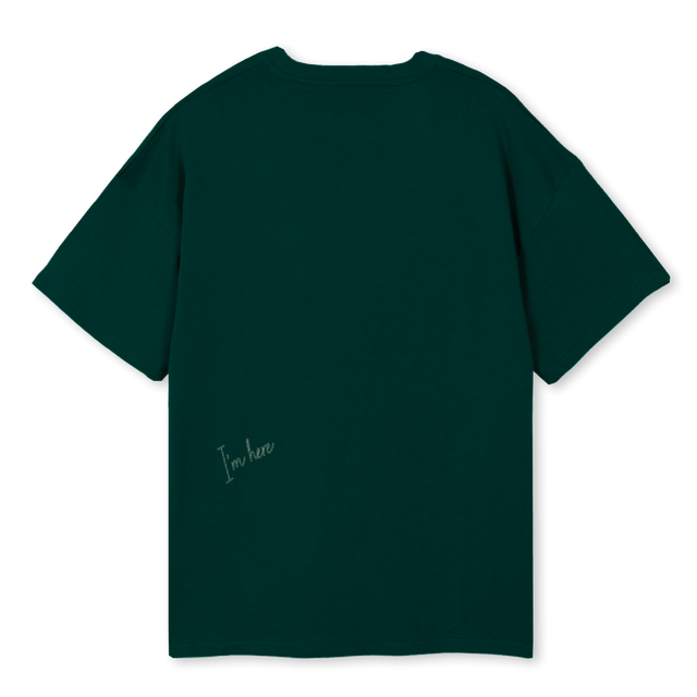 SHTETTL Wild Green Oversized Tee.