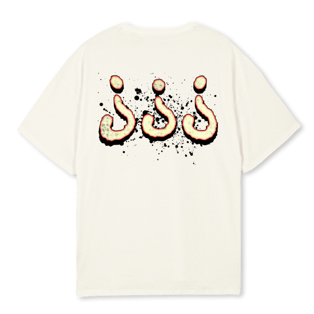 MEDITATION T Cream Oversized Tee.