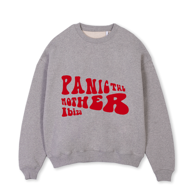 GREYPTM Grey Marl Oversized Crewneck Sweater.