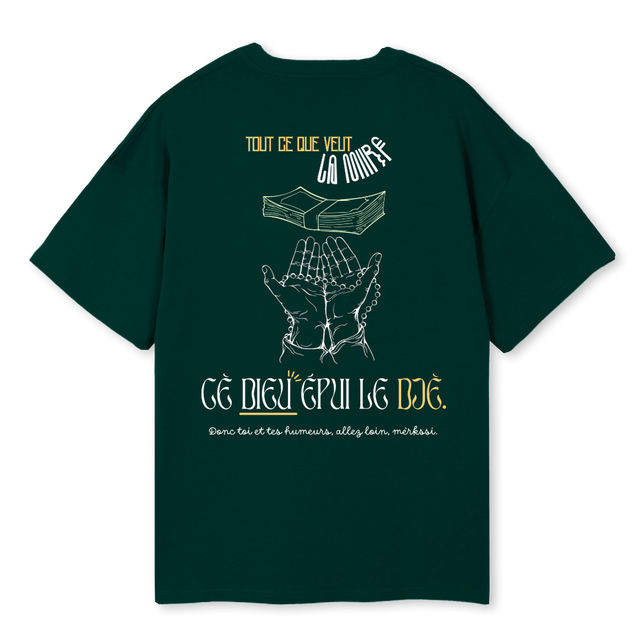 LMV Wild Green Oversized Tee.