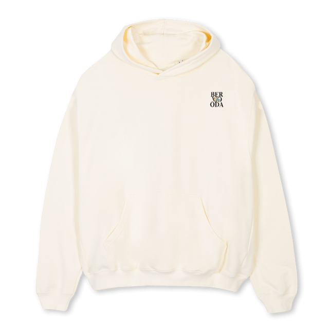 HODBMD Cream Oversized Hoodie.