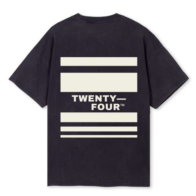 TFSHIRTVBLACK Vintage Black Oversized Tee.