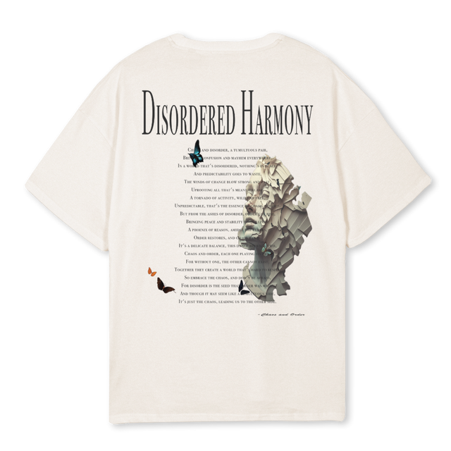 CANDO Vintage White Oversized Tee.