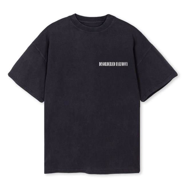 CANDO Vintage Black Oversized Tee.